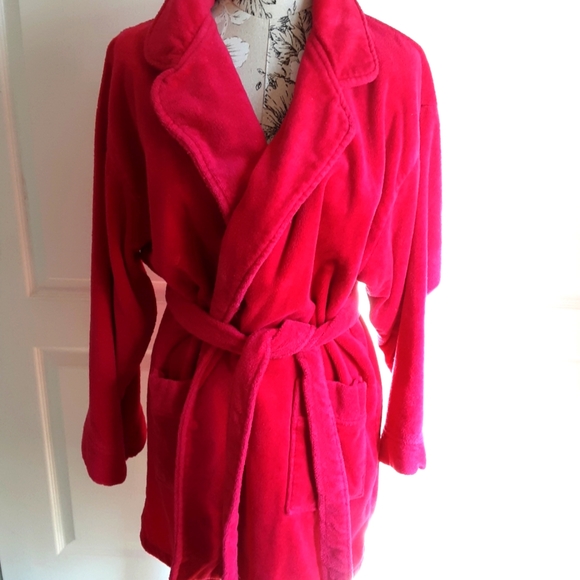 Adam Lewin Other - 💘Hot Pink Shorty Robe